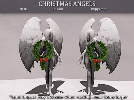 Second Life Marketplace - LOVE SUPERSTORE - CHRISTMAS ANGELS